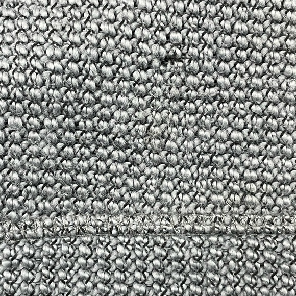 Sweaty Betty Size US 8 Gray Quarter-Zip Sweater minor flaws - Picture 5 of 12